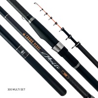 CROWNPEACKS  MULTI【振出マルチロッドとリールのセット/サビキ/ちょい投げ/海上釣堀】